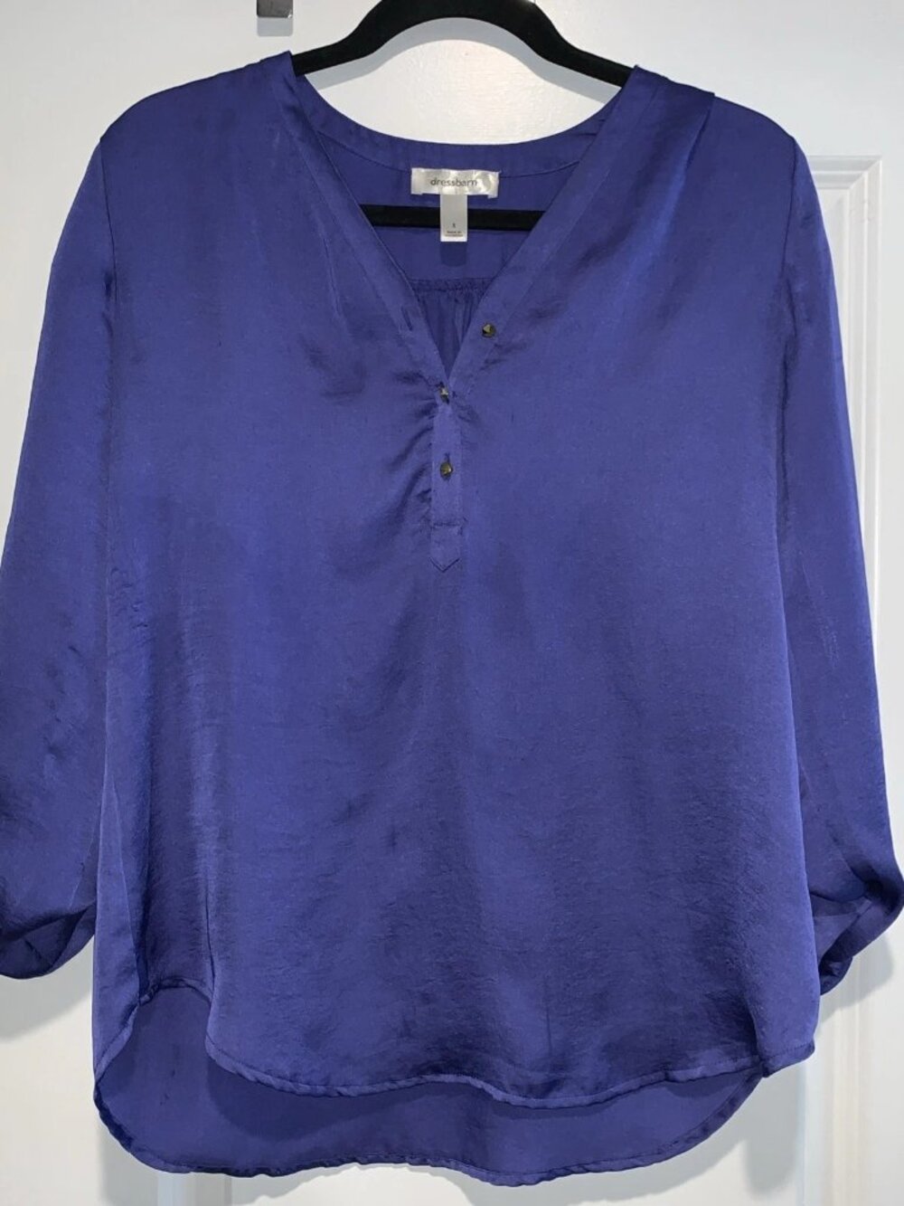 Dressbarn Women’s Purple Blouse Size Small